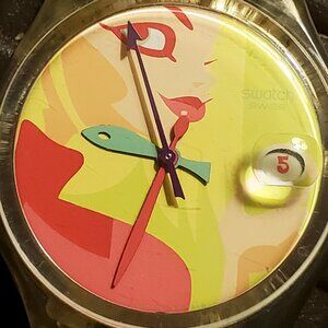 Swatch Watch Oops! My Nails [AG 1999] UNTESTED